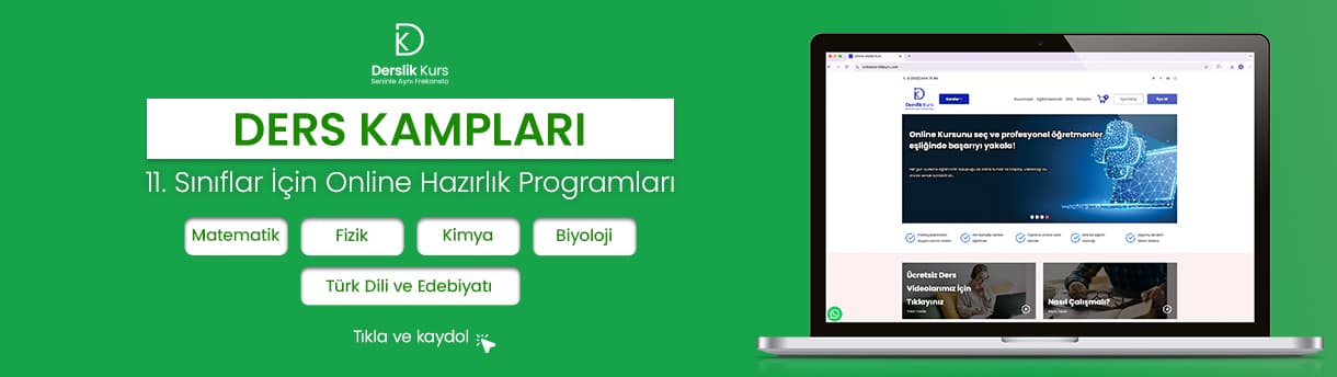 11. sınıf ders kampları