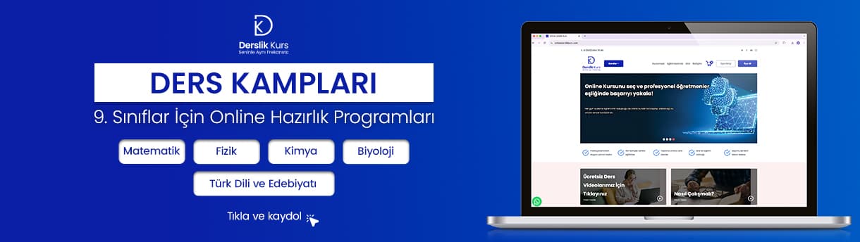9. sınıf ders kampları