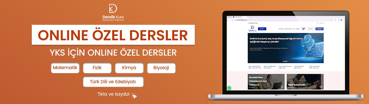 Online özel dersler